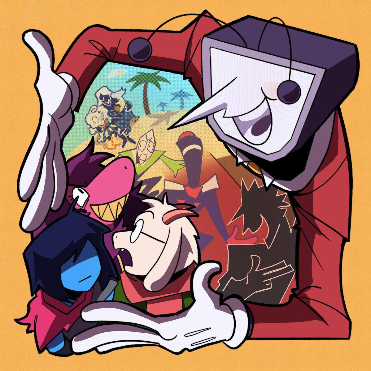 #deltarune tv world
