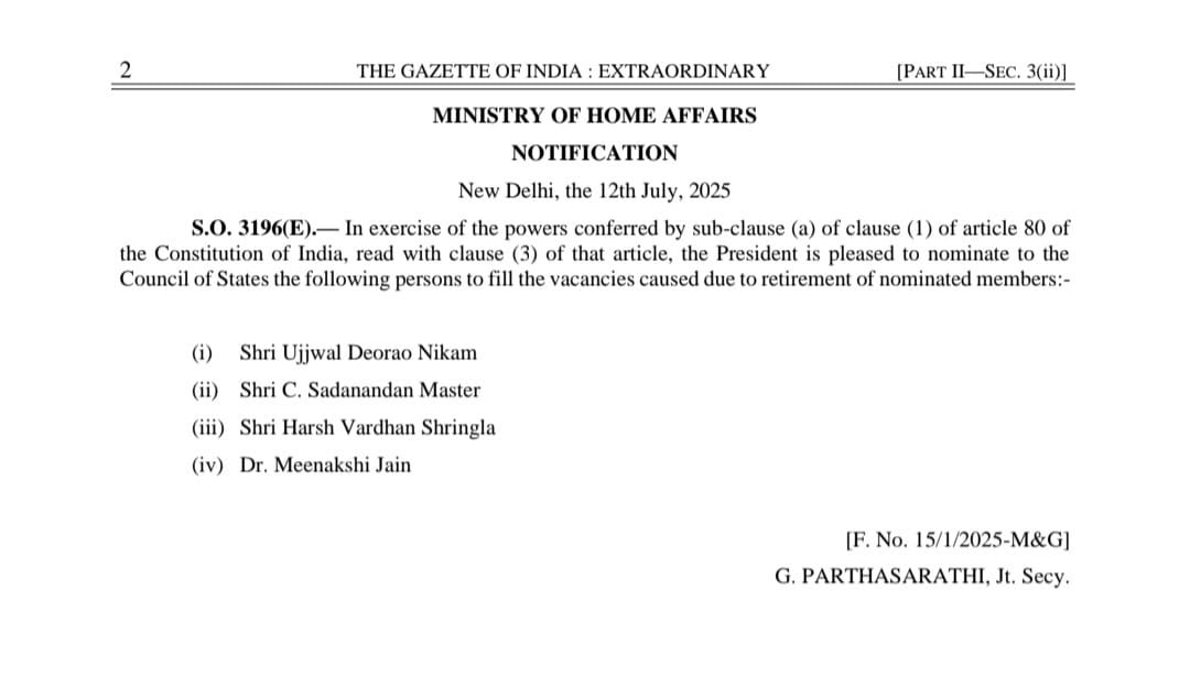 Who don’t Soldiers, sailors and airmen  have representation in this list for Rajya Sabha?
Why cannot they be nominated like other professions?