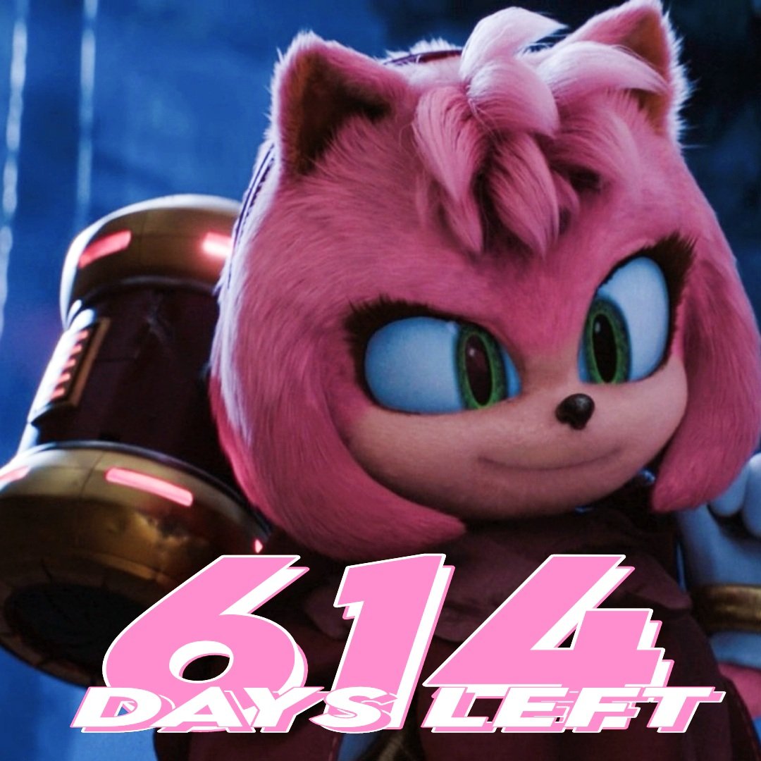 SonicCountdwn's tweet image. Hey everyone ! Hoping y'all are having a wonderful day !
614 days until #SonicMovie4 !