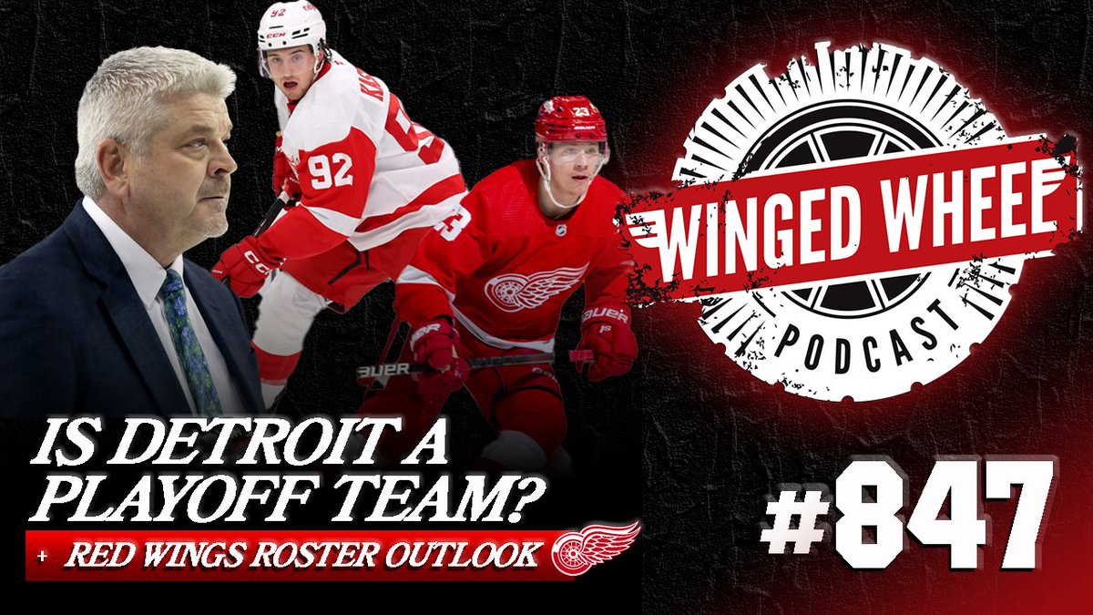 WingedWheelPod's tweet image. π¨ NEW EPISODE is here! ποΈ
Tune into "IS DETROIT A PLAYOFF TEAM?" wherever you get your podcasts! ‡οΈ
ο£ΏπΎ: playpodca.st/wingedwheel
π§ Spotify: open.spotify.com/show/6Wp4fEi1Eβ¦
π₯οΈ YouTube: youtu.be/6Jl_Y5buyW4
Visit wingedwheelpodcast.com for more! #LGRW