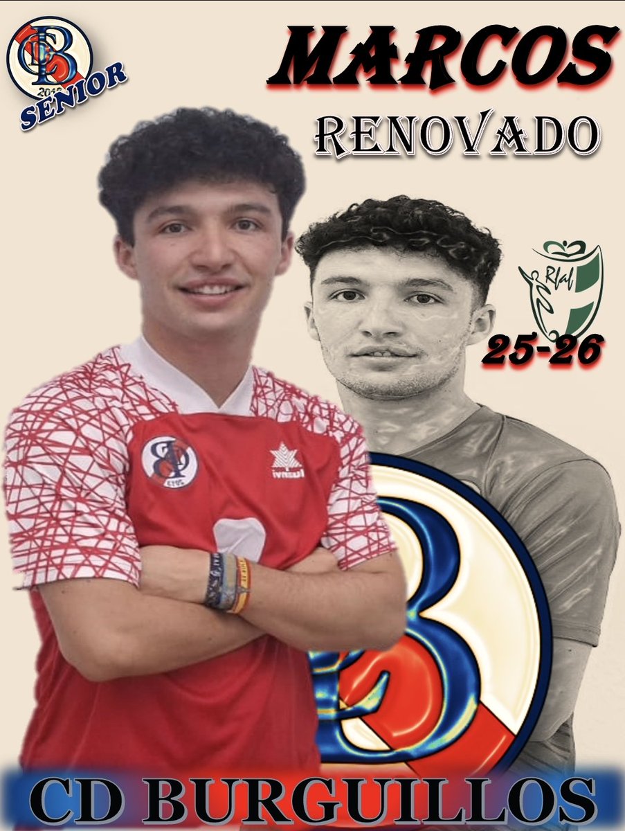 #CDBSenior

🔊 Renovación en nuestro Senior.

 Nueva renovacion tenemos hoy, hablamos de MARCOS LINARES,  Jugador de equipo, trabajador y buen posicionamiento tanto en ataque como en defensa, Marcos quiere seguir demostrando que cada año va a más y como siempre, dará el máximo.