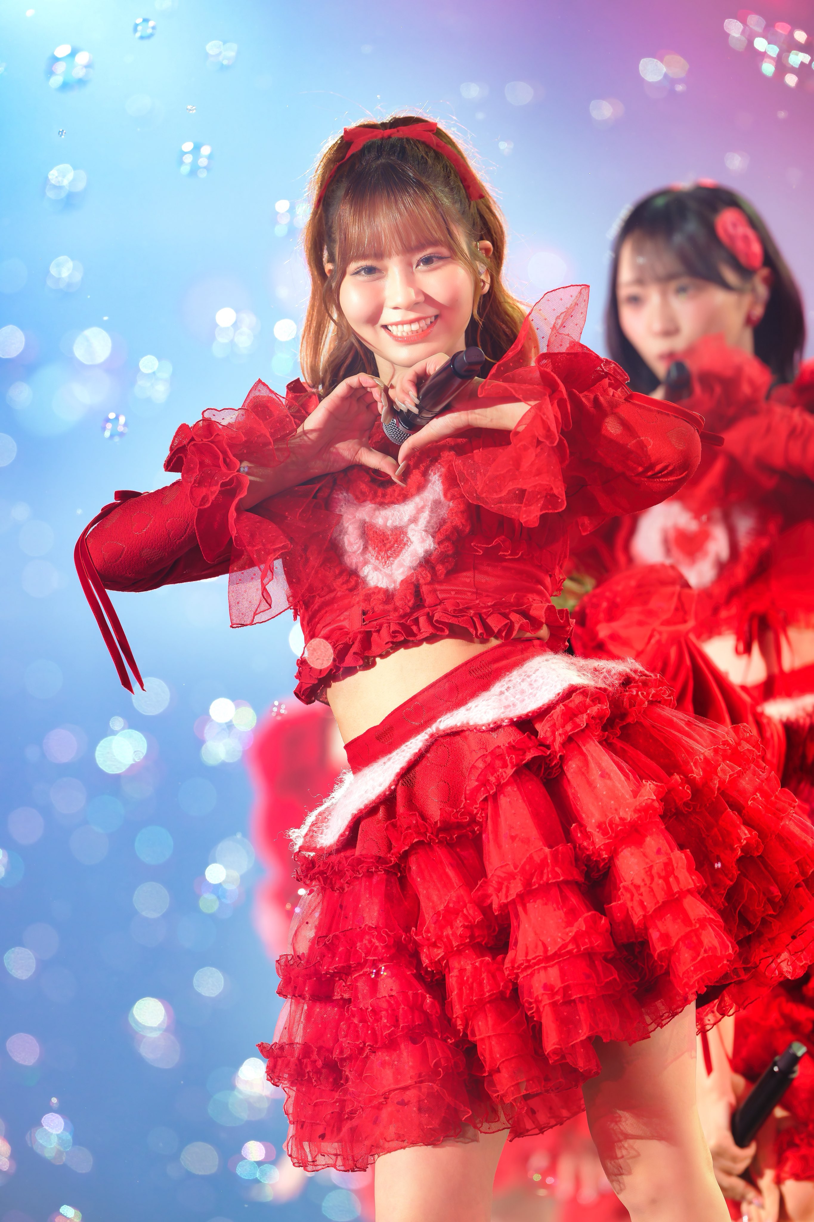 大場花菜 アリーナツアー2025 黒衣装 直筆 チュウ コメあり 大場