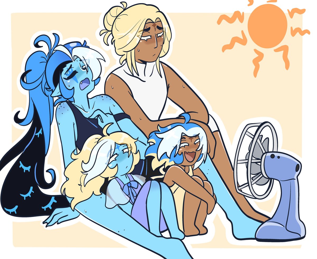 it's so hot out....

(featuring my PVSM fan kids from my family blog!)

#pureshadow #puremilk #cookierunoc