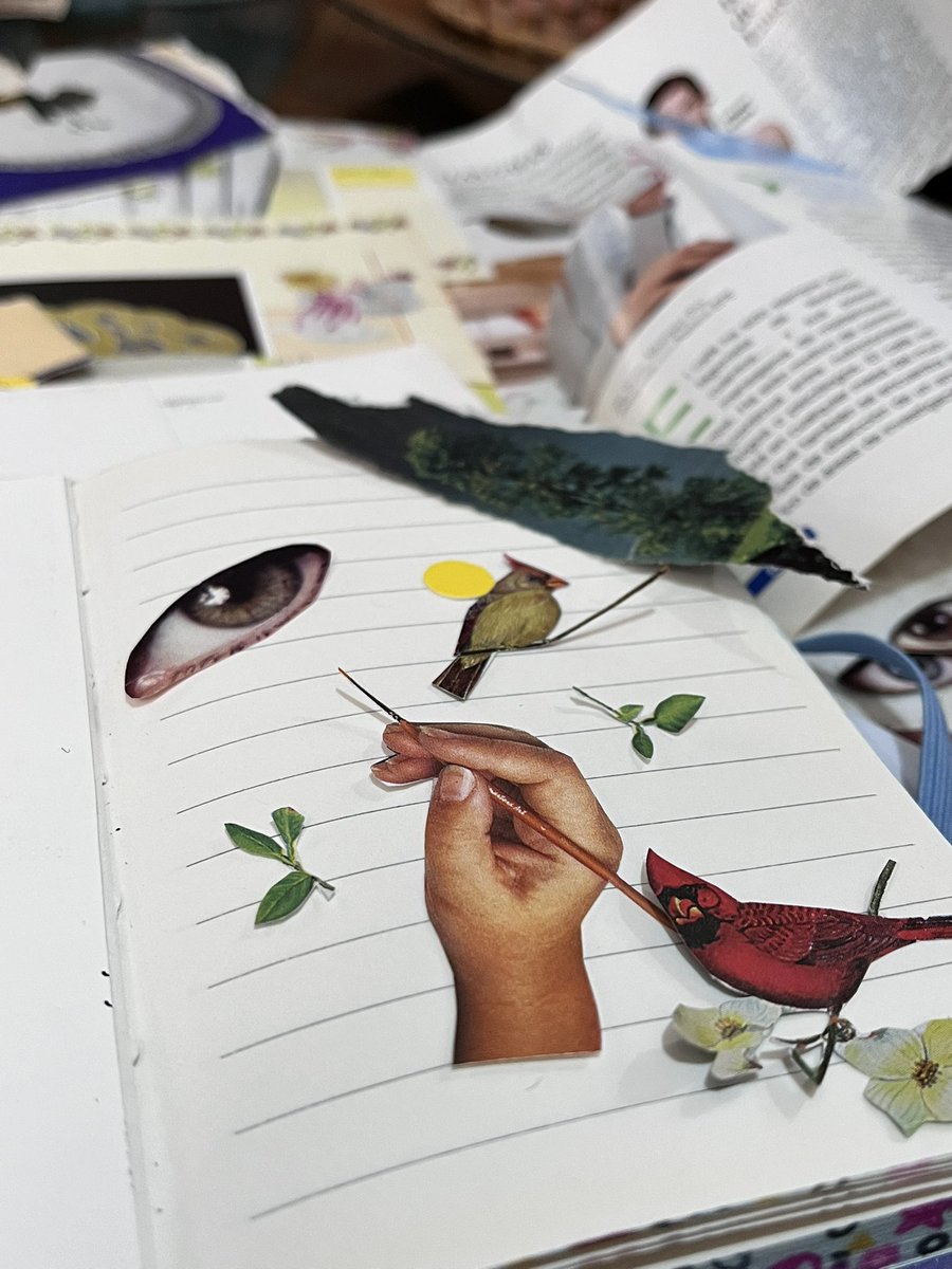 Voy a estar dictando un taller el 19 de Julio en donde vamos a comenzar a crear nuestro SketchBook de collages.
El costo de la inscripción es de $20.

Esto será en el Museo del Libro Venezolano ✂️