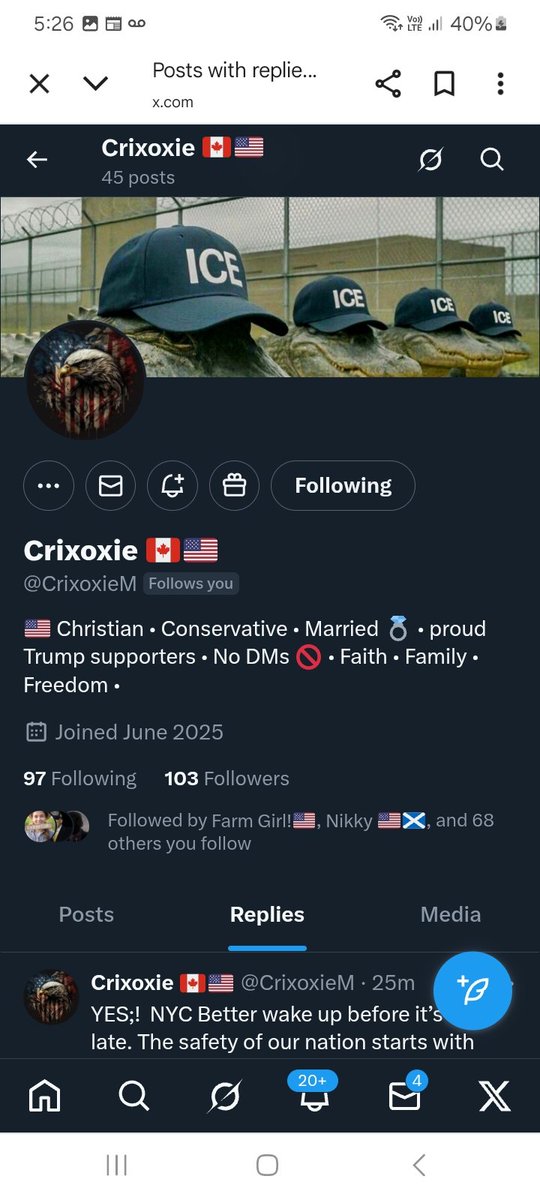 Can we help this account grow please give <a href="/CrixoxieM/">Crixoxie 🇨🇦🇺🇸</a> a follow, repost 💪🫶👊💥💯🇺🇸
