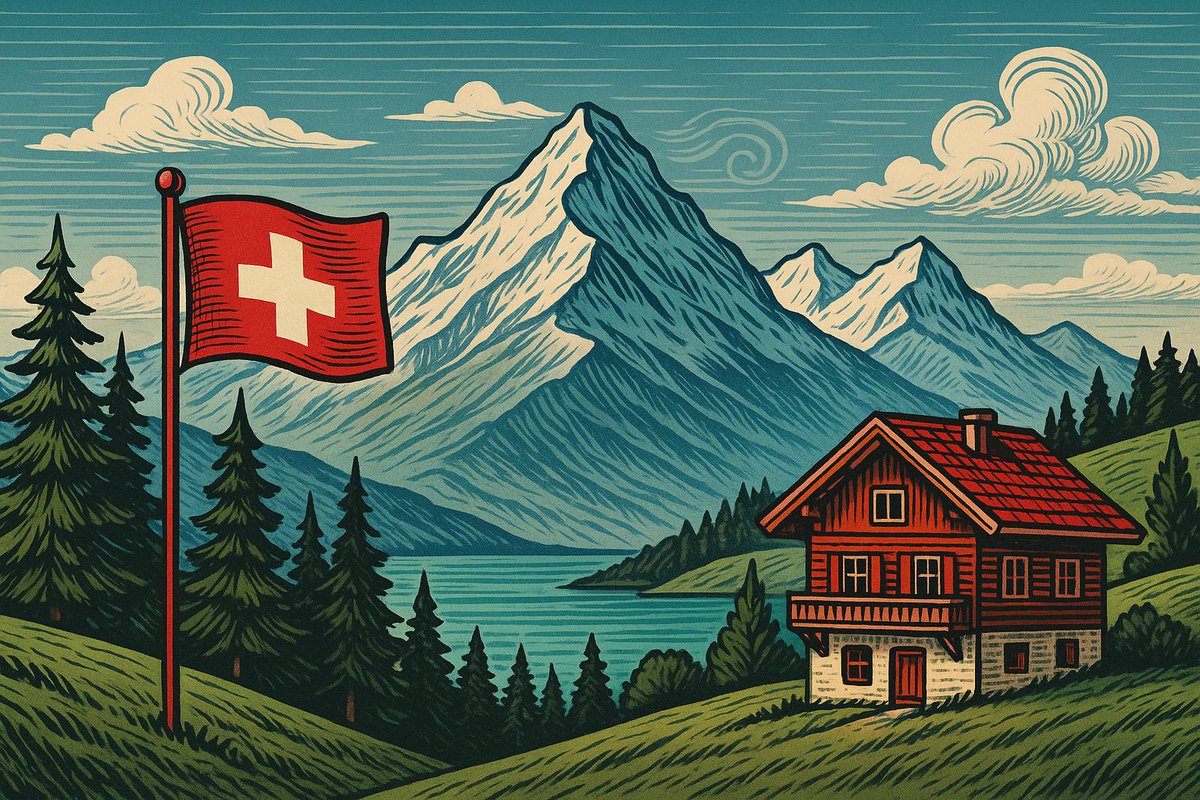 GetBittr's tweet image. 🇨🇭 Every Swiss resident should own Bitcoin! Why? I’ve put together a short, no-nonsense guide on why Bitcoin is essential for anyone living in Switzerland. If you want a free copy, just drop a “Bitcoin” in the comments, and I’ll send it straight to your DMs! 📩