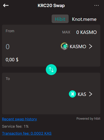 KasmoSupport's tweet image. 🚀 **KASMO Alert!** 🚀
This price might *not* come back, so grab your bag now! 💰
**How to Buy?**
🔧 **Hibit.app (Fastest & Cheapest)**: Use Pro Mode on , connect via Kasware, trade on Hibit’s blockchain—our main LP for swaps! *Fast*, low…