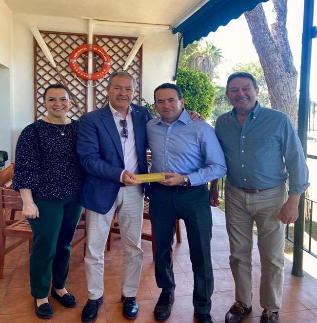 RealNCIS's tweet image. Congratulations to outgoing @PoliciaNacional El Puerto de Santa María Chief Jose Miguel Saenz on his retirement! Thank you for your steadfast partnership with #NCIS in advancing criminal investigations and force protection efforts in Spain.
#StrongerTogether #NCISPartnerships