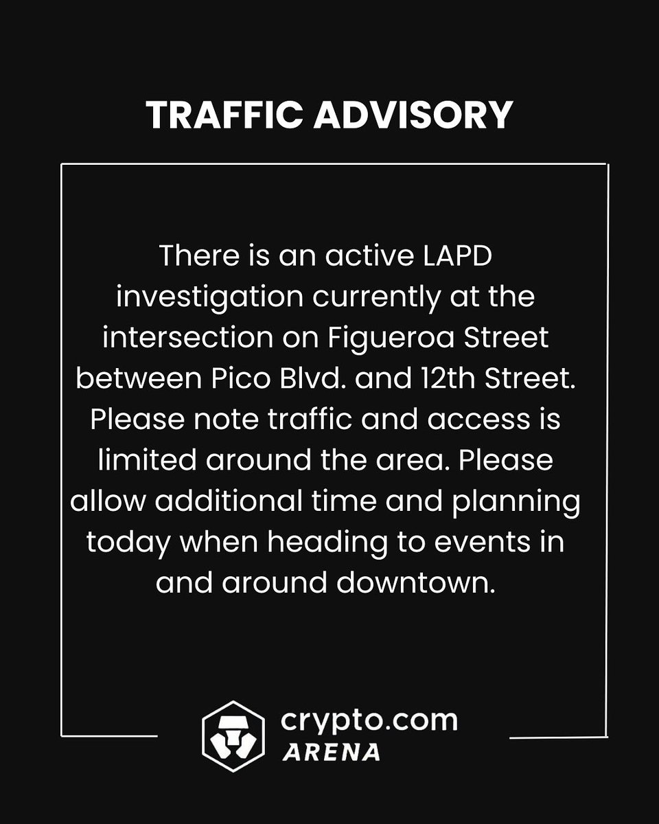 Crypto.com Arena (@cryptocomarena) on X