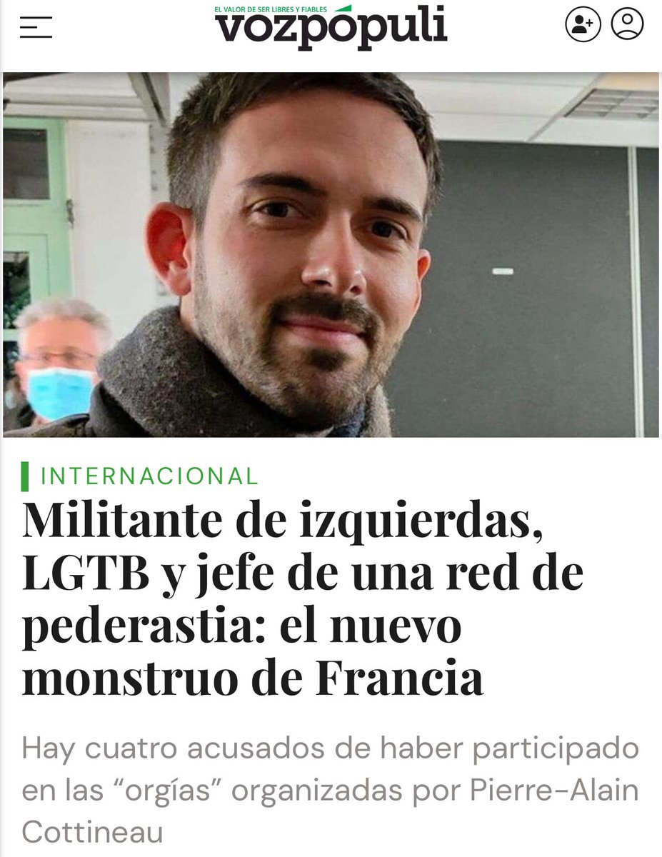 Albertopugilat's tweet photo. Militante de izquierdas, LGTB y jefe de una red de pederastia. 

No falla, siempre los mismos. https://t.co/168AHkmBtK