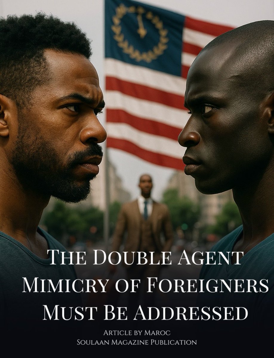 MarocSoulaan's tweet image. Read “The Double Agent Mimicry of Foreigners Must Be Addressed.“ by Maroc on Medium: medium.com/soulaan-everyt…