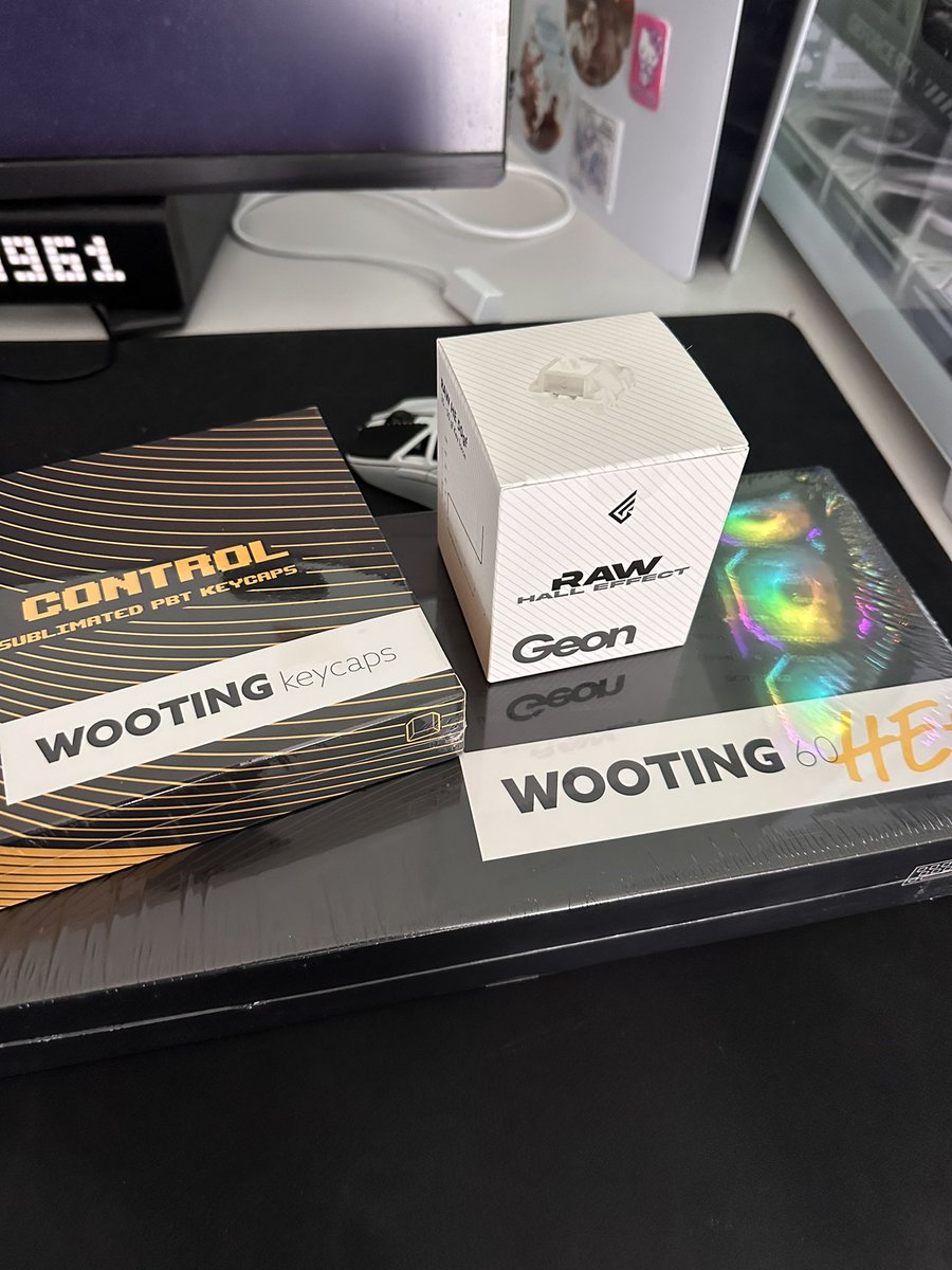 thanks <a href="/WootingKB/">Wooting</a> 😍