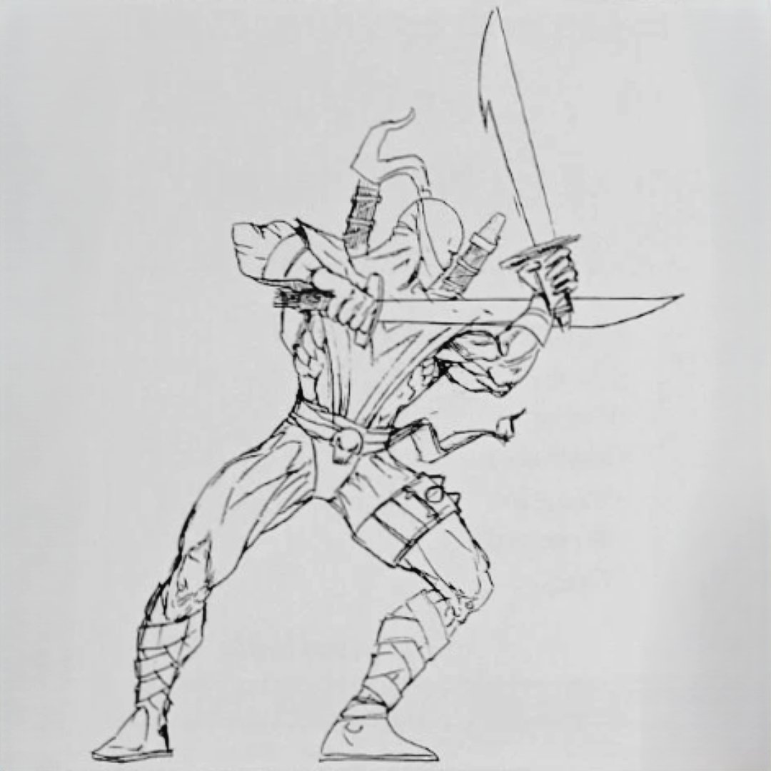 Ninja Spawn Action Figure Concept Art (1995)
#Spawn