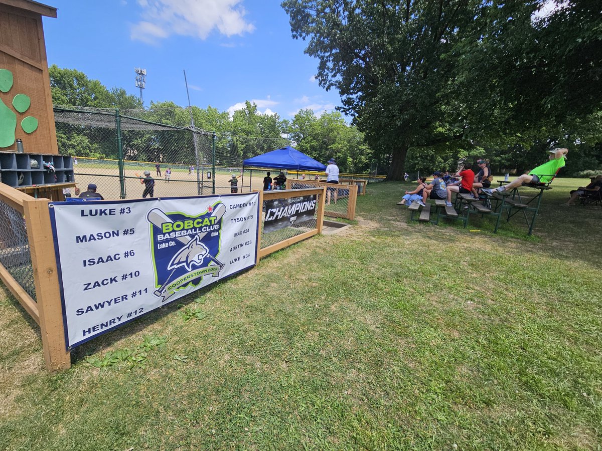 Bobcat Bash!!!! 12u leads 5-3 in bottom of 4...