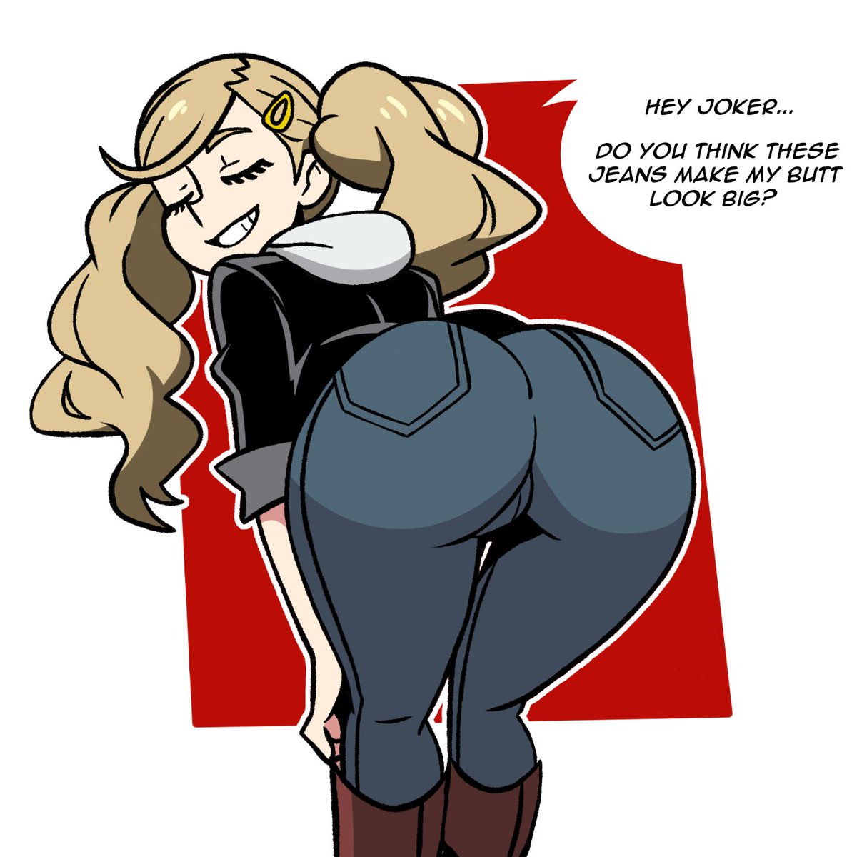 HaydynWatcher's tweet photo. ann letting one rip in her brand new jeans https://t.co/MG1UiB90lB