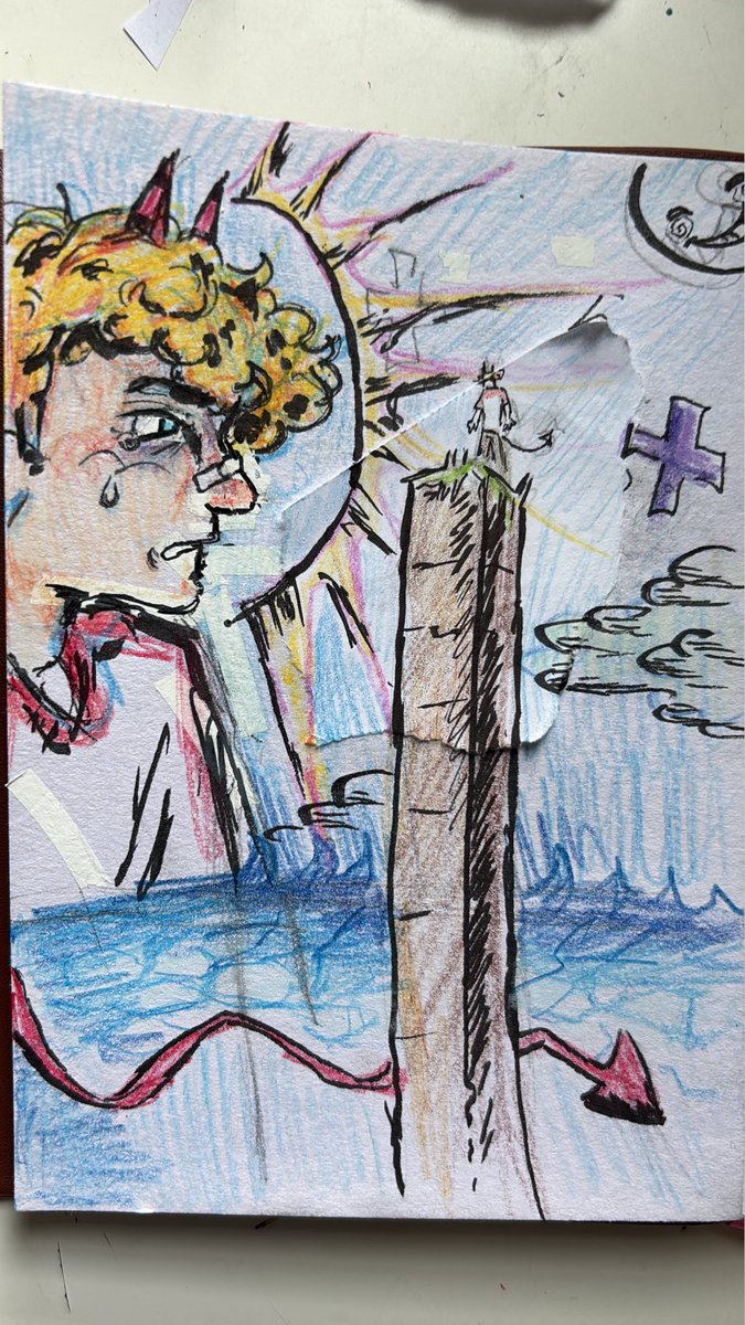 another messy trad exile c!tommy #tommyinnitfanart #dsmp uh uh tags tommyinnit, exile, dream smp,