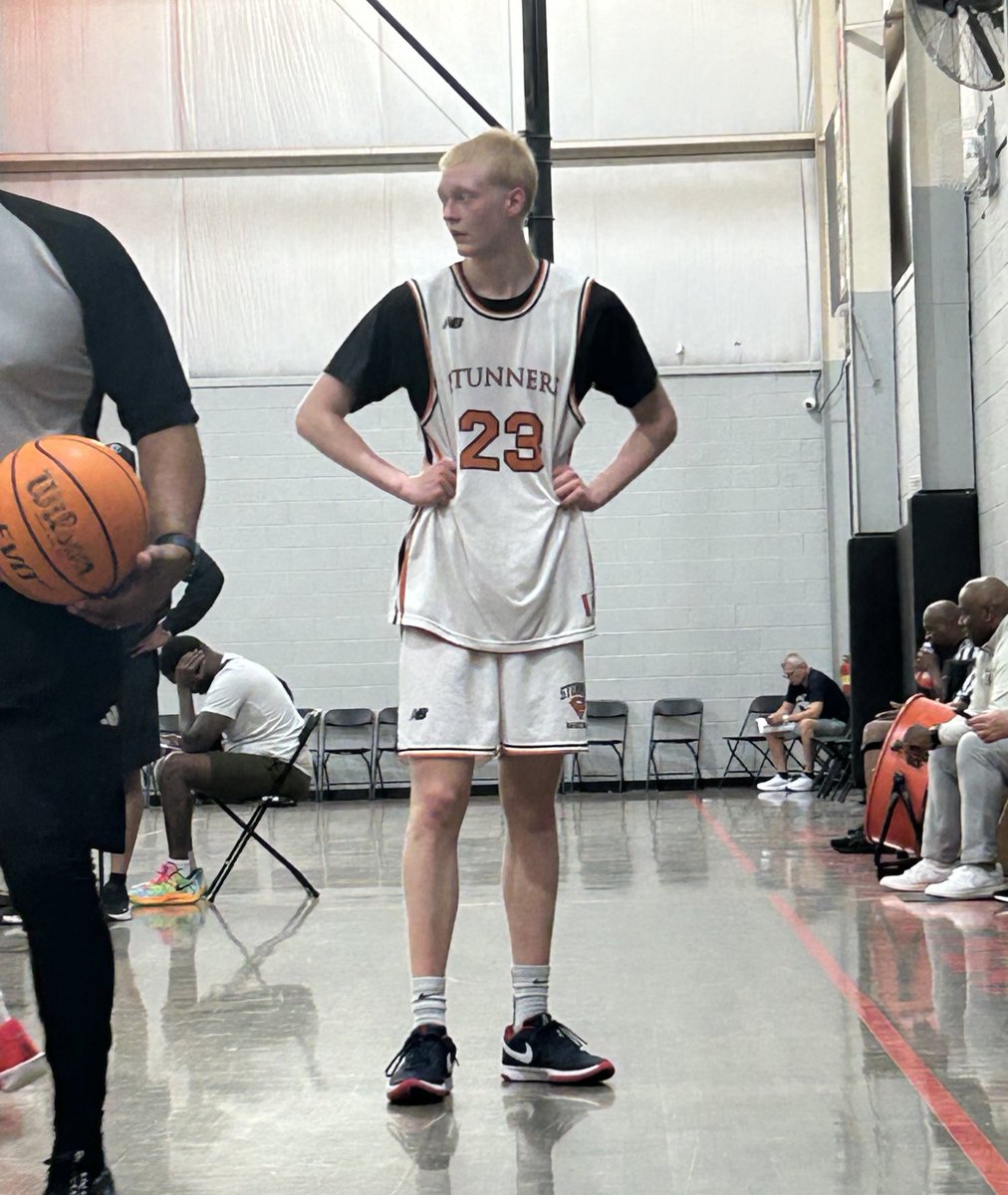 Trent Markwith (@tmarkwith14) on Twitter photo Impressive first viewing of 2027 W Nantti Ruuhilahti today at the <a href="/OntheRadarHoops/">Shun Williams</a> Elite 32.
Really unselfish with great passing feel at at 6’6-7”. He made lots happen off the bounce while dealing with physical ball pressure throughout the game.
<a href="/NRuuhilahti/">Nantti Ruuhilahti</a> <a href="/GaStunners/">Georgia Stunners</a> Impressive first viewing of 2027 W Nantti Ruuhilahti today at the <a href="/OntheRadarHoops/">Shun Williams</a> Elite 32.
Really unselfish with great passing feel at at 6’6-7”. He made lots happen off the bounce while dealing with physical ball pressure throughout the game.
<a href="/NRuuhilahti/">Nantti Ruuhilahti</a> <a href="/GaStunners/">Georgia Stunners</a>