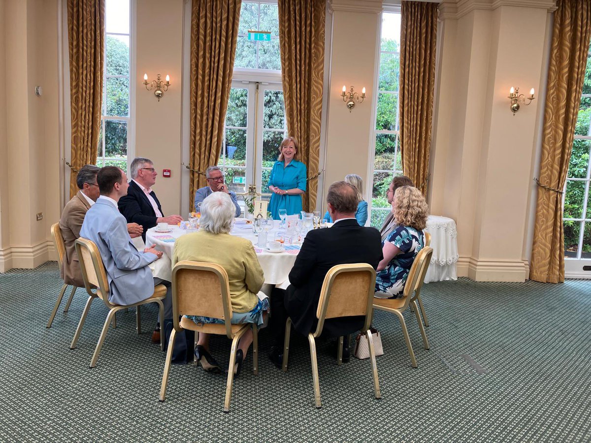 Anna Firth (@anna_firth) on Twitter photo Fantastic <a href="/Southend_Tories/">Southend Conservatives</a> summer lunch at the Lawns in Rochford today. Superb speech by <a href="/EleanorLaingUK/">Baroness Laing of Elderslie</a> and lovely to be joined by our Police Fire & Crime Commissioner <a href="/Hirst4EssexPFCC/">Roger Hirst - for Essex</a> and Deputy Leader of Essex County Council <a href="/LouiseMcKinlay/">Louise McKinlay</a>. Fantastic <a href="/Southend_Tories/">Southend Conservatives</a> summer lunch at the Lawns in Rochford today. Superb speech by <a href="/EleanorLaingUK/">Baroness Laing of Elderslie</a> and lovely to be joined by our Police Fire & Crime Commissioner <a href="/Hirst4EssexPFCC/">Roger Hirst - for Essex</a> and Deputy Leader of Essex County Council <a href="/LouiseMcKinlay/">Louise McKinlay</a>.