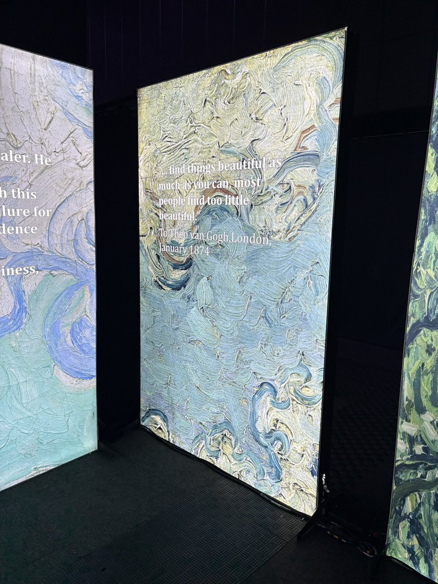 DoricPhrases's tweet image. Fair-tricket tae visit the Van Gogh immersive experience aat the P&J Live #Aiberdeen
Muckle o picters projected ontae screens wi music at
pandjlive.com/events/beyond-…