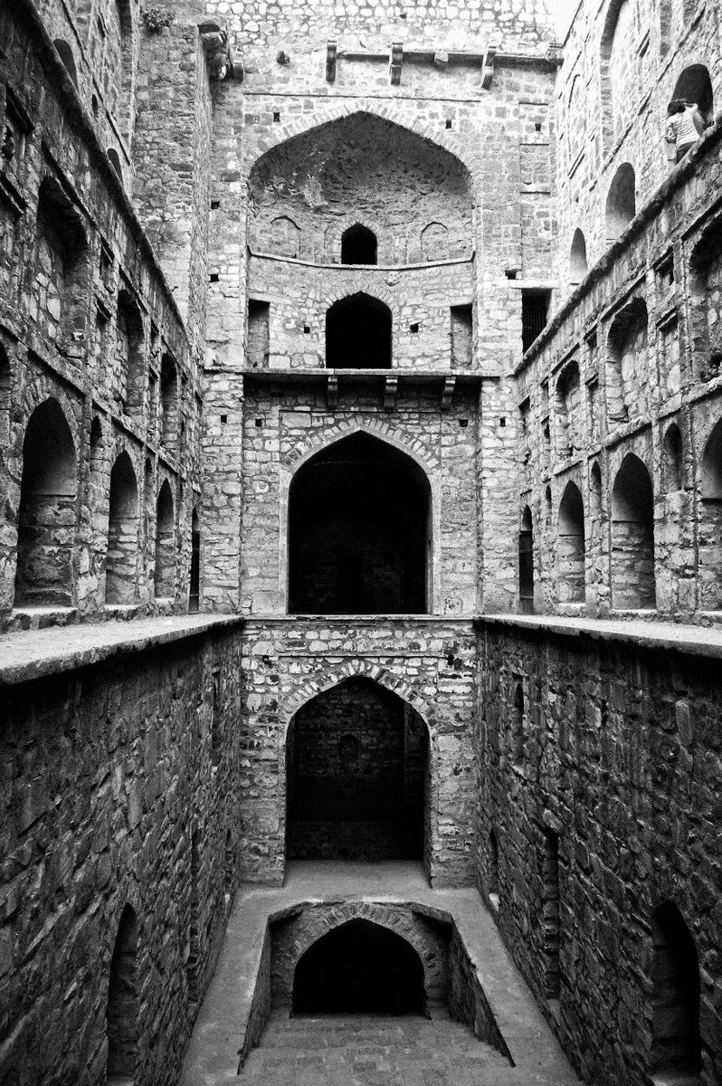 nehaguptaphoto's tweet image. Agrasen ki baoli. Central Delhi's oldest monument. India.