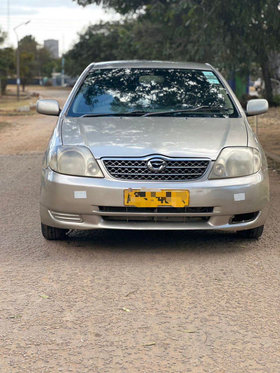 Just in 🔥just in🔥
Toyota corolla bubble 
Automatic Transmission 
Solid Suspension 
Smooth drive 
Cream Fabric interior 
1nz engine 
$4500usd negotiable
+263784984104