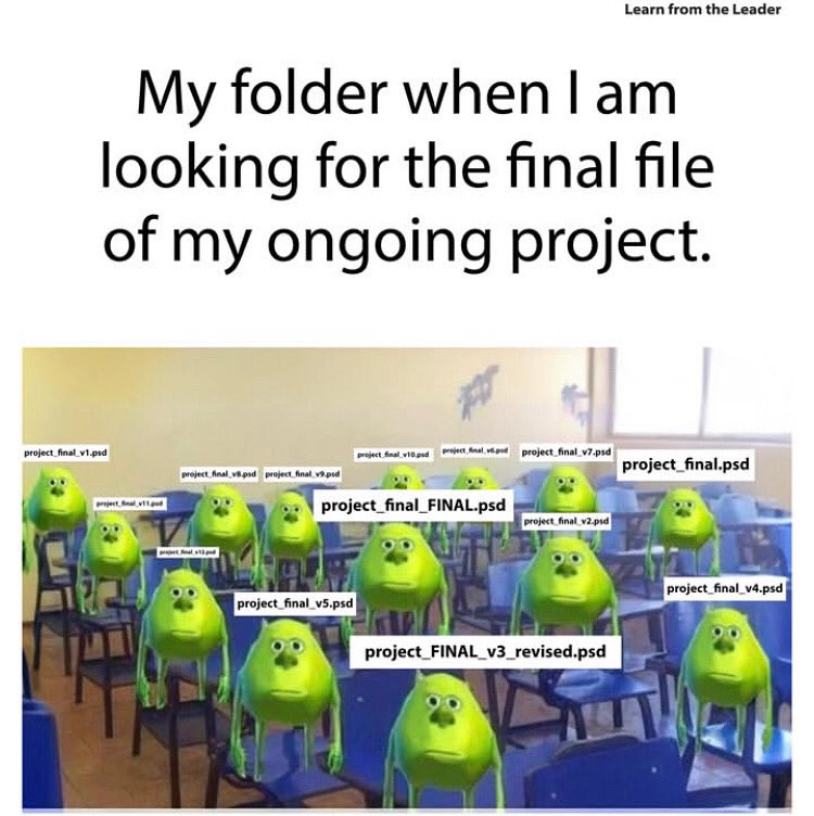AptechR's tweet image. That moment when you open your project folder... and it’s a full-blown class reunion of “final” files  

#ArenaAnimation #ArenaMemes #Memes #GameDesign #computerhumour #funny #humour