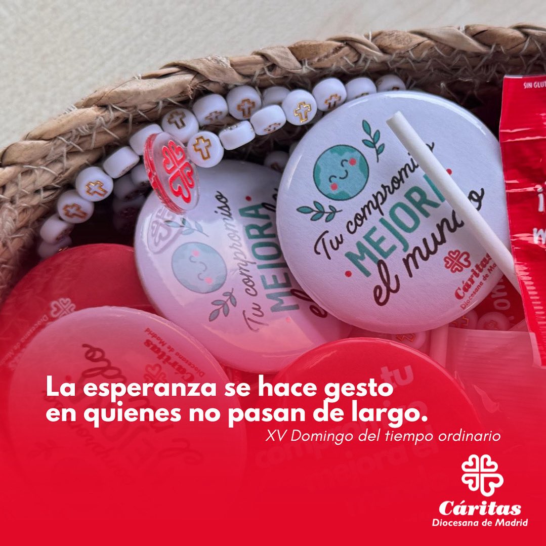 XV Domingo del tiempo ordinario 
¿Quién es mi prójimo?
Jesús no lo define, lo muestra:
💔 El que se detiene, cuida y sana.
No importa su religión o nacionalidad.
El amor no se queda en palabras, actúa.

🌊 Hoy también recordamos a quienes viven y trabajan en el mar:
migrantes,