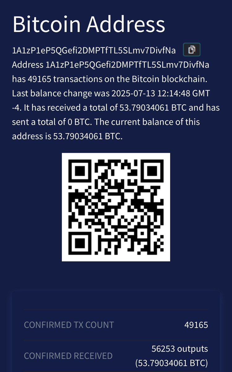 BREAKING NEWS:

Wallet that mined first Bitcoin Block, largely attributed to Satoshi Nakamoto, has made its first transaction in 14 years, approving $BTC to transfer via a Gnosis Safe.