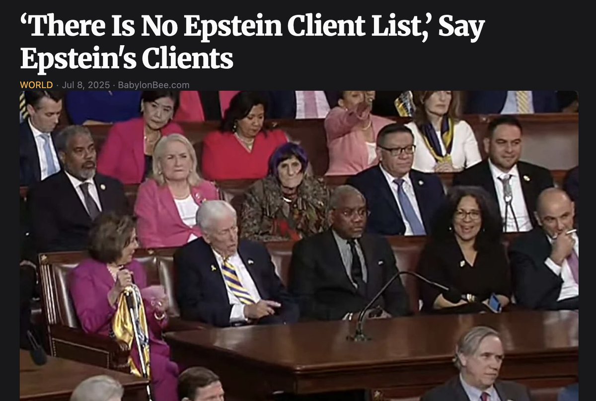 KatAbughazaleh's tweet image. Congratulations to the Babylon Bee for accidentally writing something funny! This article was published a week ago.