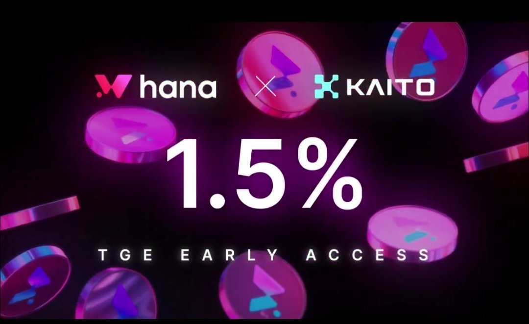 $HANA TGE is coming soon ⚡ 

You still have time to position yourself to the Top 1000.

Own a <a href="/HanaNetwork/">Hana</a> Capsule Shop NFT, keep showing up daily, engage with others.

Stay Hana 🌸