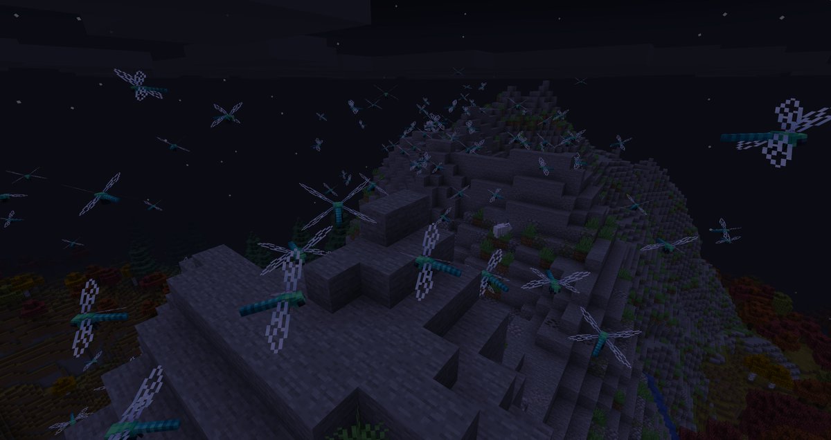 That's a lot of dragonflies...  WHY ARE THERE SO MANY????