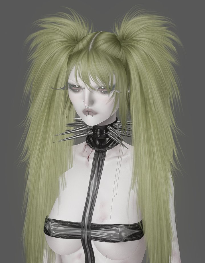 Early WIP!!

Hand drawn and NO ai. Early stage, this is only textures test <_> 
Will fix the shading at some places and thin out the bottom.