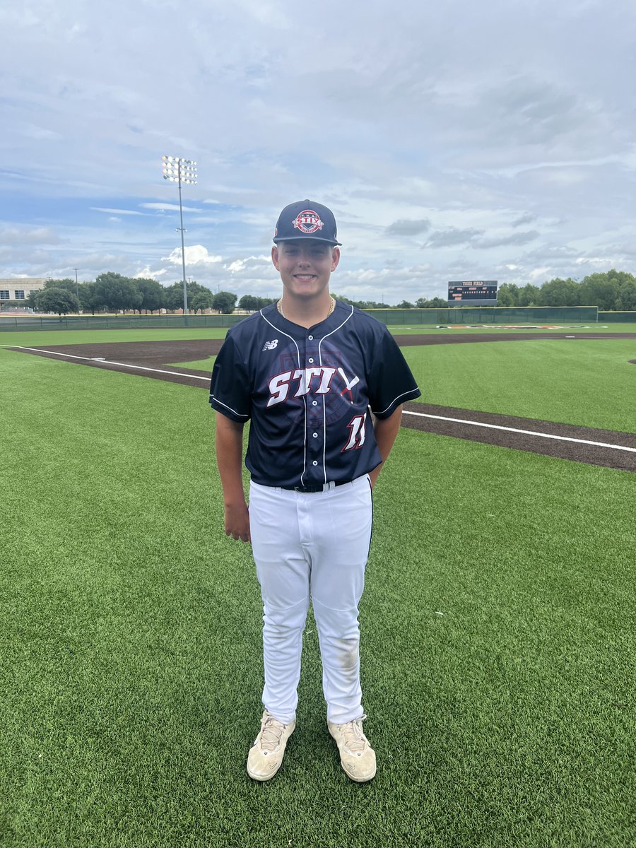 ✭Five Tool Texas✭ (@fivetooltexas) on Twitter photo F: <a href="/ThaStix/">THA STIX Baseball</a> 2027 Lewis 11, Dulins Dodgers 2028 Lutz 0
PoG: <a href="/KToBig9/">Kobin Tomlinson</a> 2-3, HR, 2 RBI
Notable: Bryce Bowen 4 IP, 5K, 1H, 0R F: <a href="/ThaStix/">THA STIX Baseball</a> 2027 Lewis 11, Dulins Dodgers 2028 Lutz 0
PoG: <a href="/KToBig9/">Kobin Tomlinson</a> 2-3, HR, 2 RBI
Notable: Bryce Bowen 4 IP, 5K, 1H, 0R