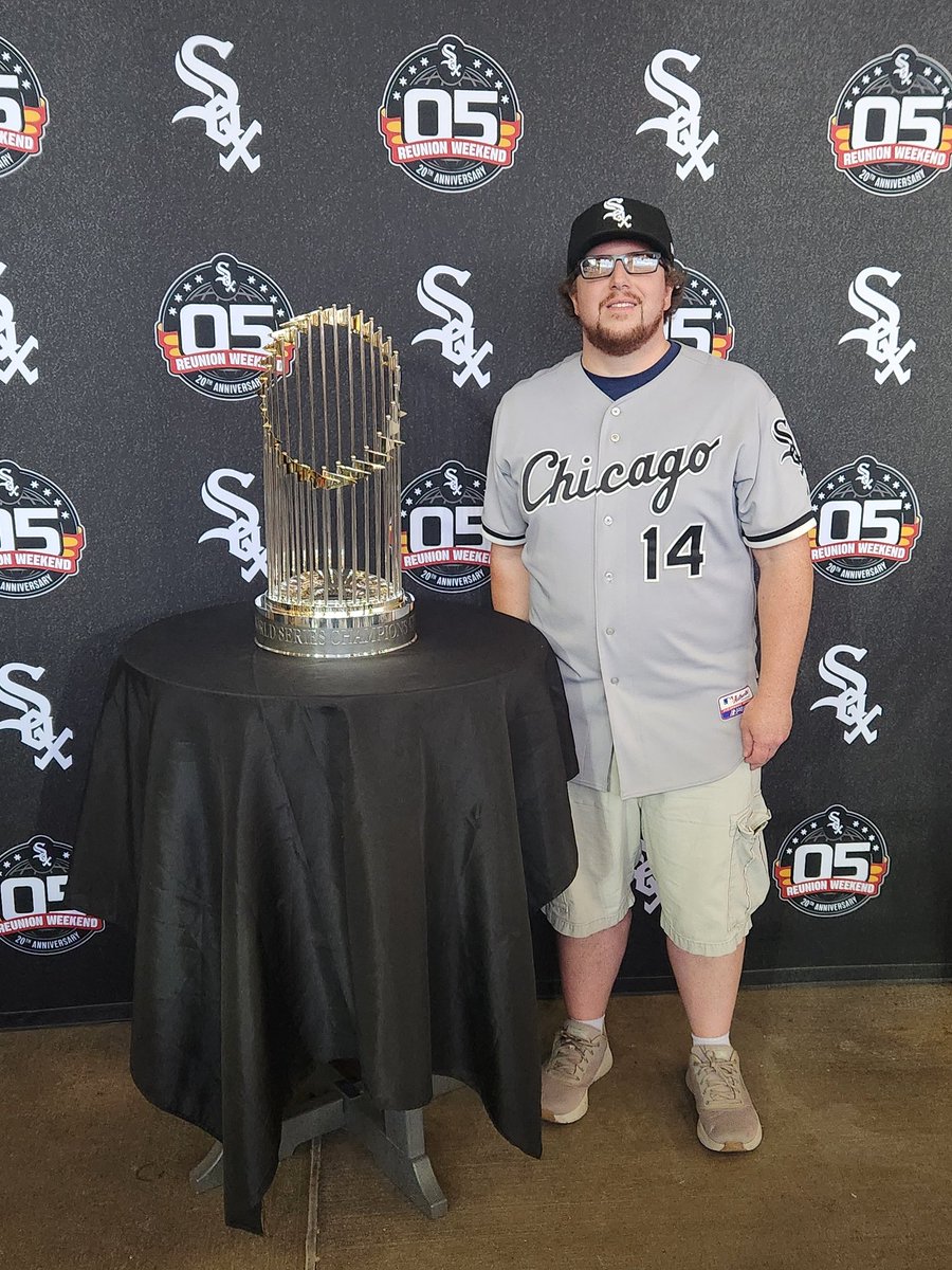 myermania's tweet image. It was a @whitesox 20th Anniversary World Series Celebration this weekend!