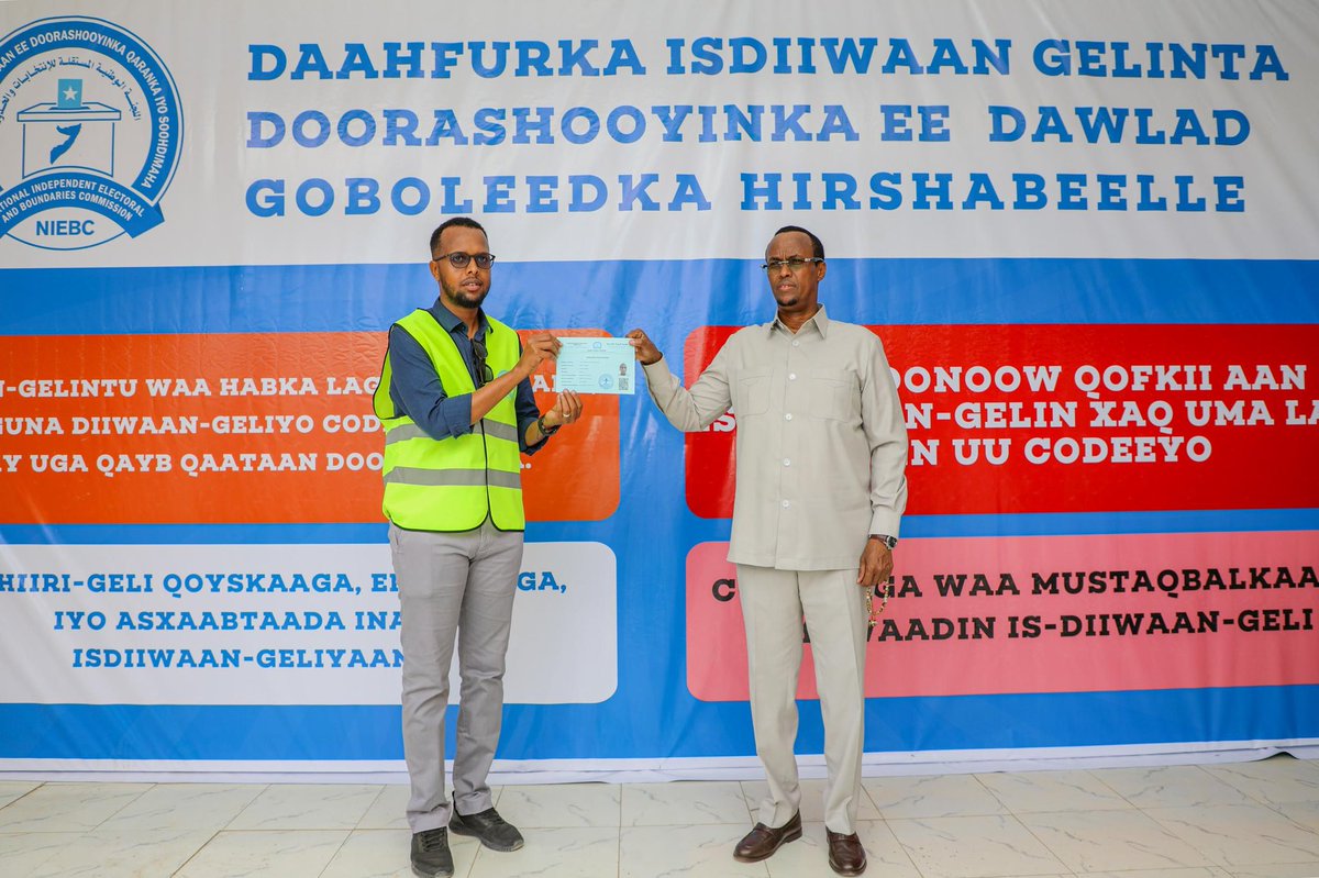 Our aim is to reach every Somali household to register eligible voters, enabling them to participate in decisions that impact their lives and future.

One step at a time in the democratic process!