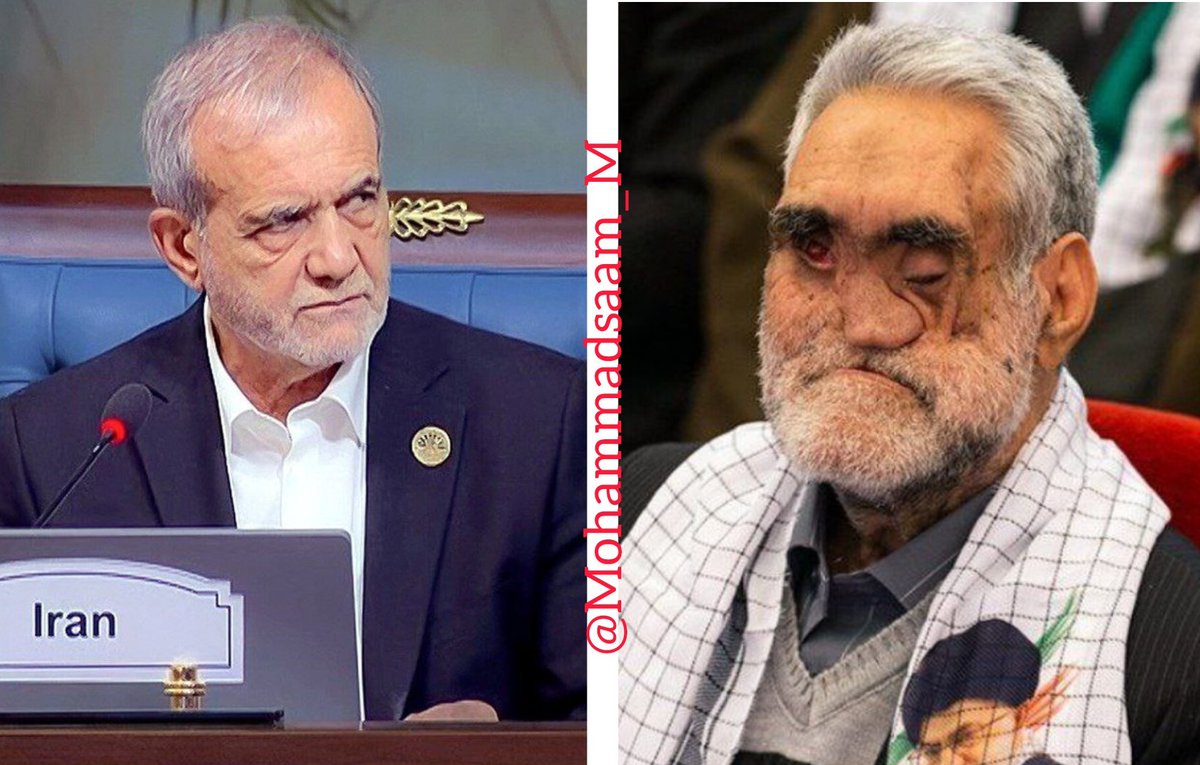 ظاهرا آقای پزشکیان در حمله اسرائیل یه خراش برداشته و اصلاح طلبا میگن جانباز شده!
یک حاج حسین خسروخاور معذرت
#شعام