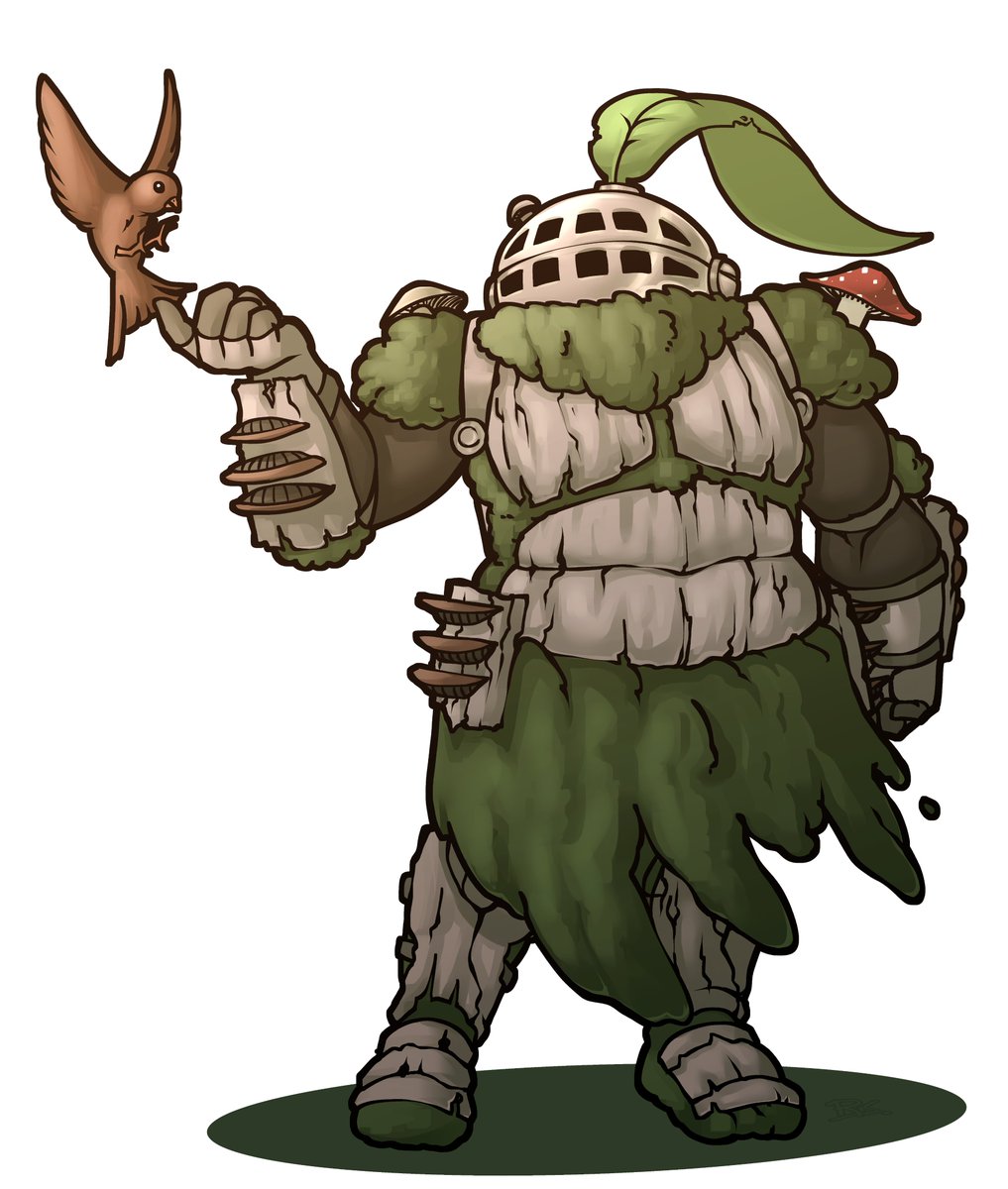 yuri_theawesome's tweet image. The moss knight
