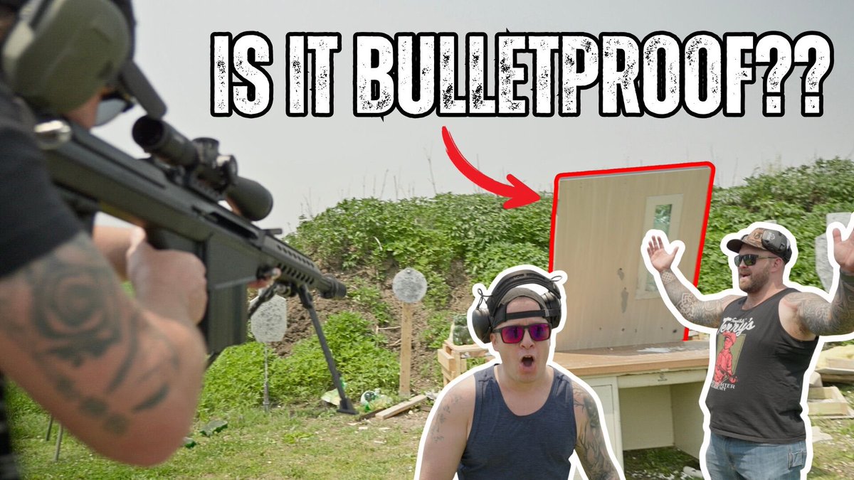 pepperboxtv's tweet image. FatPews is back! In this episode the boys are testing a bulletproof door that Nic ‘tactically acquired’