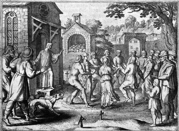 adxtyahq's tweet photo. In 1518, over 400 people danced until they collapsed or died 
Historians still debate what triggered it. https://t.co/zOkA1oV0QV