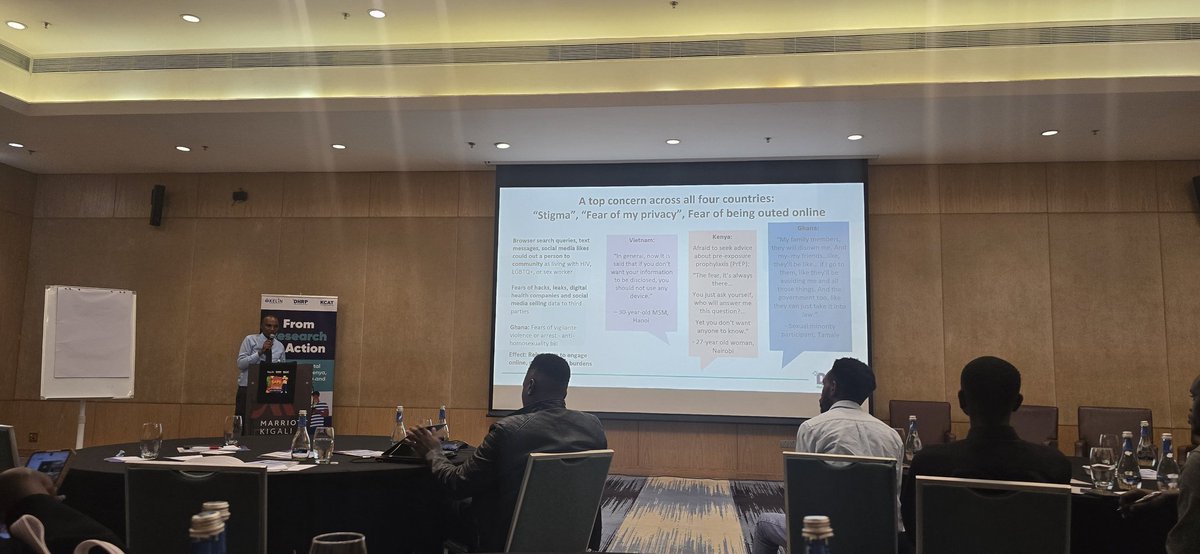 Limo Jerop (@jerop_limo) on Twitter photo Just wrapped up an insightful session on <a href="/DigHealthRights/">Digital Health and Rights Project</a> with <a href="/KELINKenya/">KELIN</a> at #IAS2025. Discussing the intersection of tech, health & human rights and the experiences of young people navigating digital platforms. #DigitalHealth #HealthRights" <a href="/MalecheAllan/">Allan Maleche</a> Just wrapped up an insightful session on <a href="/DigHealthRights/">Digital Health and Rights Project</a> with <a href="/KELINKenya/">KELIN</a> at #IAS2025. Discussing the intersection of tech, health & human rights and the experiences of young people navigating digital platforms. #DigitalHealth #HealthRights" <a href="/MalecheAllan/">Allan Maleche</a>