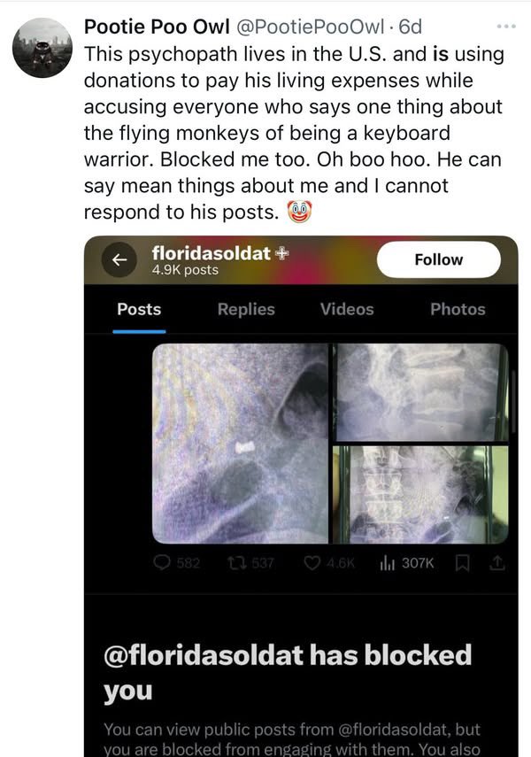 So let’s have some fun. It’s come to my attention that one of the many Georgian Legion cultists who have accused me of never being a member of the AFU, larping, never fighting, and “attacking” “REAL WARRIORS” has (almost unbelievably ironically) accused me of living in the US (I