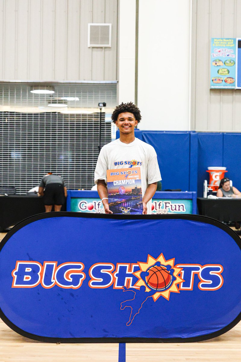 #BIGSHOTS #MYRTLEBEACHLIVE
🏆15U SLAM CHAMPIONSHIP🏆

Champs: Team Pittman 75

MVP: #0 Noah Dulin scored 17 pts in the title game. 

Runner up: Big Shots Elite Blue Chips 56