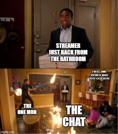 streamlabs's tweet image. Y&apos;all I was gone for LESS THAN 5 minutes what happened?!