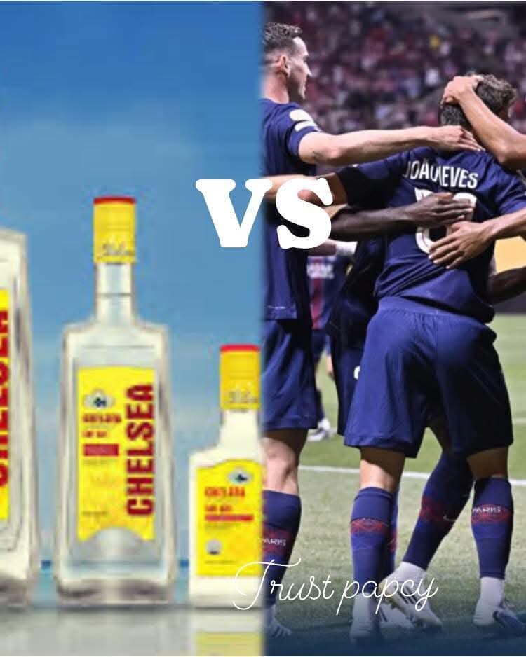 It is about to go down. 

#ChelseaFC make us proud
#PSGvsChelsea  3:1