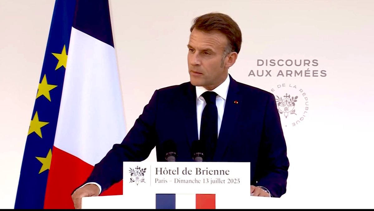 Olivia Gregoire (@oliviagregoire) on Twitter photo Le discours aux armées du président <a href="/EmmanuelMacron/">Emmanuel Macron</a> est lucide et visionnaire. La « fin de l’histoire » est derrière nous, nous vivons un moment de « bascule » et il nous faut désormais, en européens, assurer notre sécurité. « Être puissants pour être craints » <a href="/EmmanuelMacron/">Emmanuel Macron</a> Le discours aux armées du président <a href="/EmmanuelMacron/">Emmanuel Macron</a> est lucide et visionnaire. La « fin de l’histoire » est derrière nous, nous vivons un moment de « bascule » et il nous faut désormais, en européens, assurer notre sécurité. « Être puissants pour être craints » <a href="/EmmanuelMacron/">Emmanuel Macron</a>