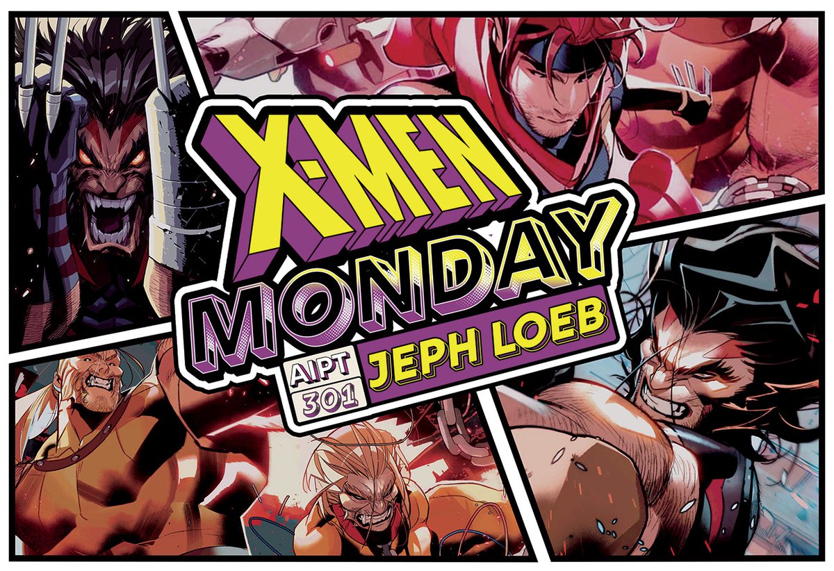 ChrisAHassan's tweet image. Tomorrow at @AIPTcomics, #XMenMonday returns — with comics superstar Jeph Loeb talking 'X-Men of Apocalypse'! #XMen