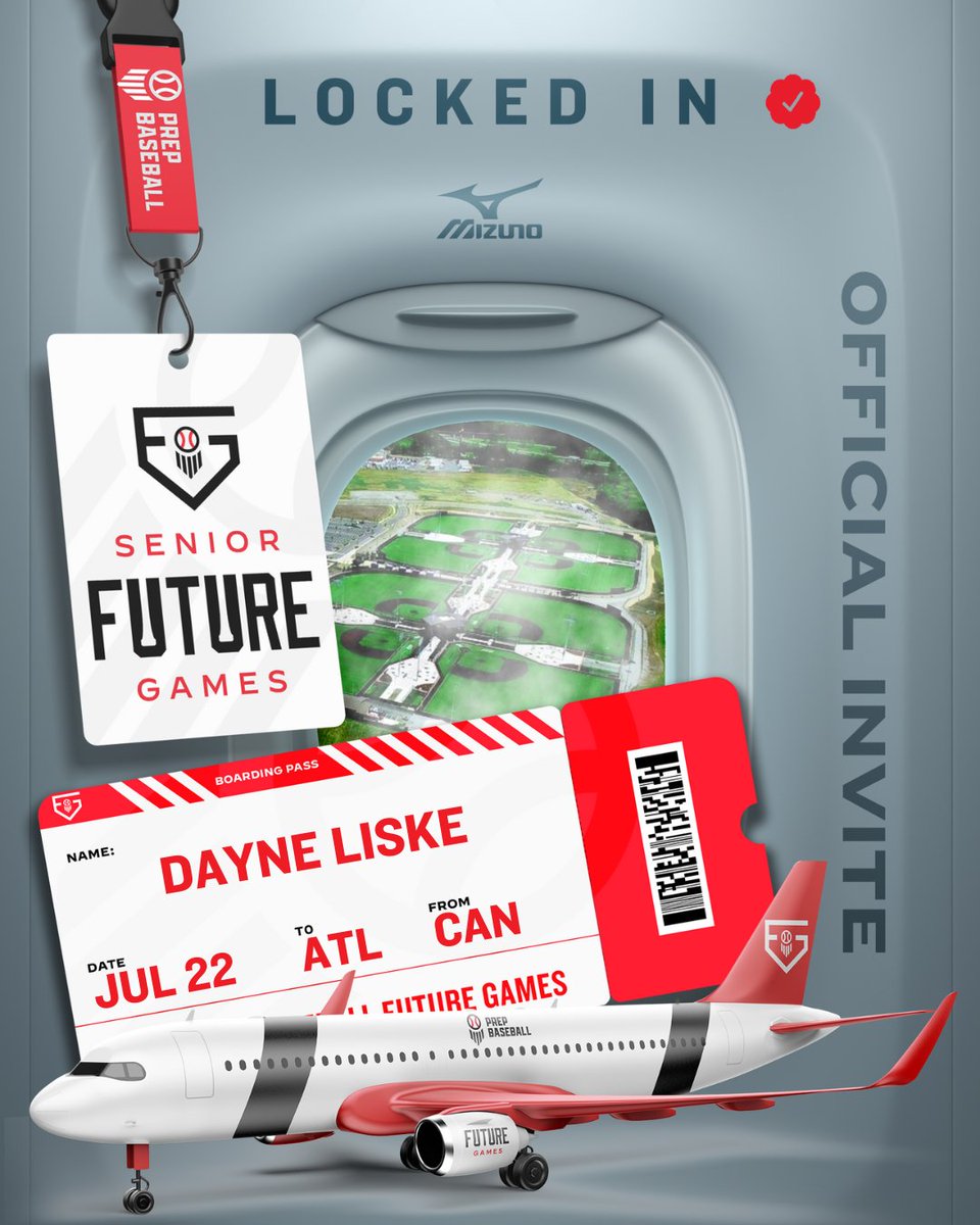 𝐒𝐞𝐧𝐢𝐨𝐫 𝐅𝐮𝐭𝐮𝐫𝐞 𝐆𝐚𝐦𝐞𝐬 | 𝐋𝐨𝐜𝐤𝐞𝐝 𝐈𝐧 

‘26 INF Dayne Liske (<a href="/SJHSBallAcademy/">St. Joseph High School Baseball/Softball Academy</a>) has accepted his invite to represent #Canada at the premier uncommitted event of the summer. 

👤 loom.ly/iVTmMNw

<a href="/LakePointSports/">LakePoint Sports</a> | #PBSFG25