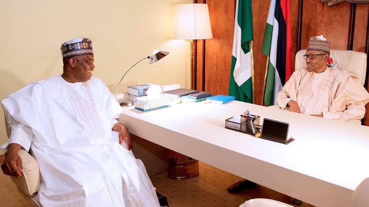 AWTambuwal's tweet image. It is with profound sadness that I received the news of the passing of His Excellency, Muhammadu Buhari, GCFR, former President of the Federal Republic of Nigeria. His death marks the end of an era in our national life.
President Buhari was a symbol of steadfastness — a man…