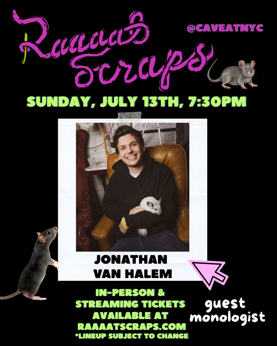 RaaaatScraps 🐀 - Best Improv Show in the World! tweet media