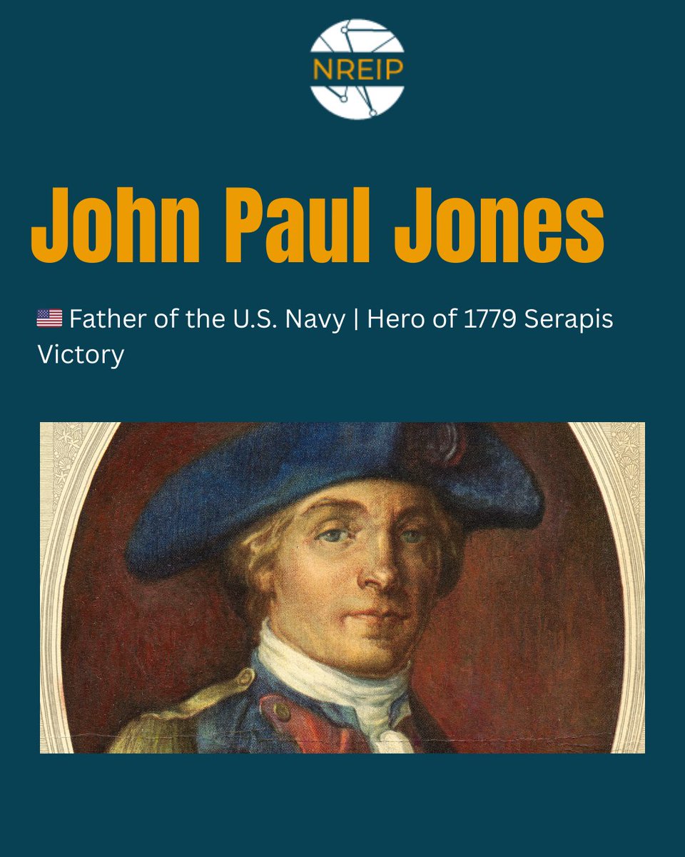 John Paul Jones wasn’t just a sailor—he was a force. ⚓
 From a Scottish-born merchant to the legendary Father of the U.S. Navy, his fearless leadership during the Revolutionary War helped shape American naval power.

His legendary quote? “I have not yet begun to fight!
#USNavy